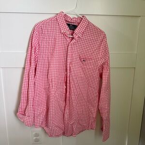 Vineyard Vines Pink Casual Button Down Shirt
